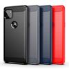 For Motorola One 5G Ace Case Bumper Rubber Silicon Carbon Fiber Cover For Motorola One 5G Ace Case For Moto One 5G Ace Case 6.7