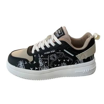 Zima Nowe Pasujące do wszystkiego Wersja Koreańska Białe Buty na Grubej Podeszwie Dla Par Studenckie Codzienne Sneakersy Zapatillas Mujer