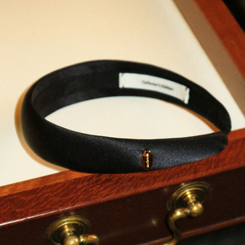 Hackesch Silk Headband_Black