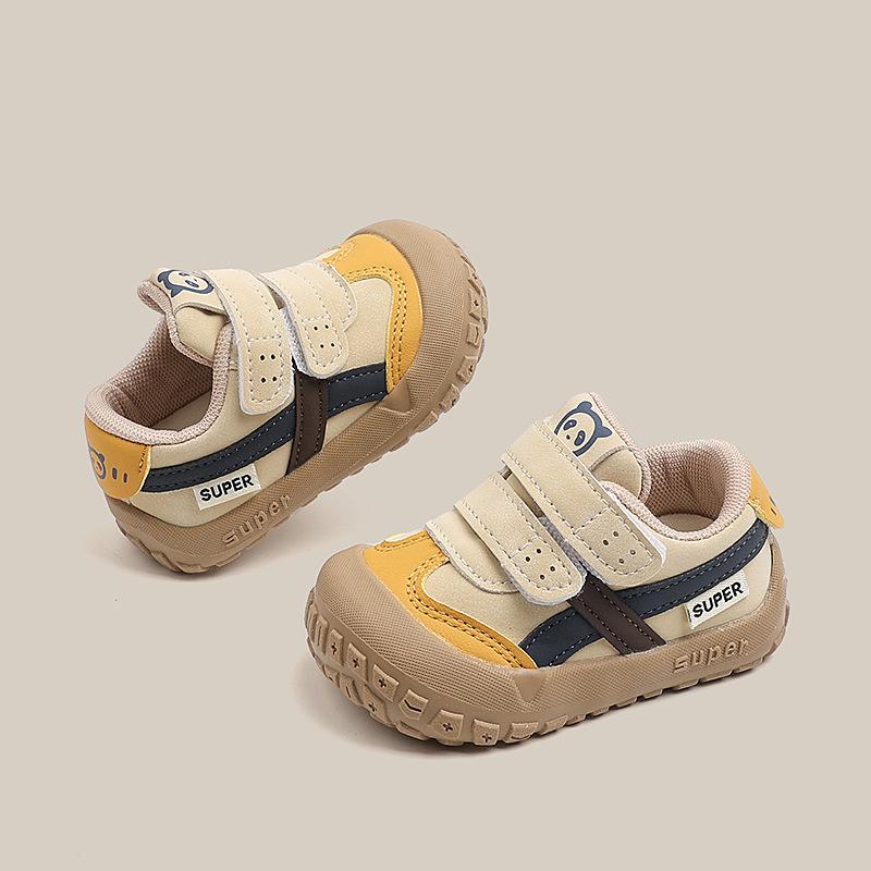 

Walkers with Soft Soles, Children s Shoes, Boys Casual Sports Shoes, Girls Slip-on Waterproof Shoes 16 хаки