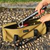 Double Layer Tent Storage Bag Tear Resistant Tent Pole Bag Tent Pegs Organizer  Hiking Trips