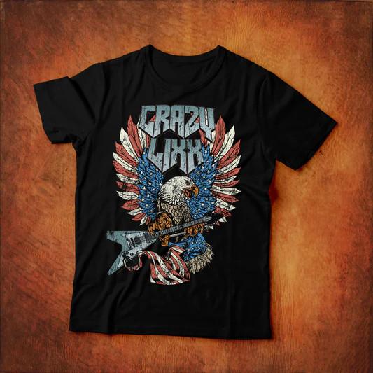 

Rare! Crazy Lixx band Unisex T-Shirt Unisex Tour Album 1F2312 Unisex T-Shirt L