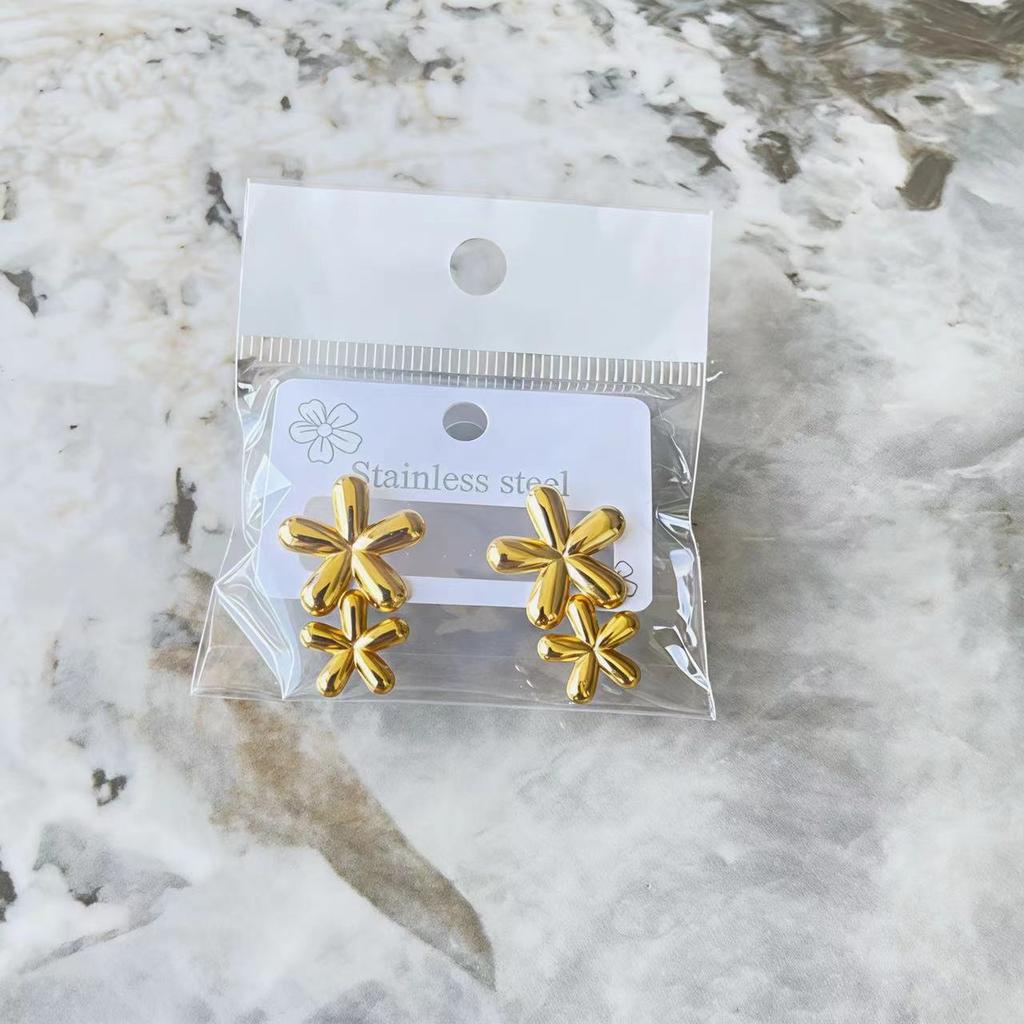 Women's Earring Modern Abstract Flower Dangle Earrings for Women – Statement Jewelry for Casual & Special Occasions
