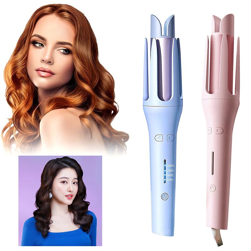 Automatischer Lockenstab 32mm Automatisch Drehender Keramik-Haarroller Professioneller Lockenstab Lockenstab Haarwellenstab Geschenk