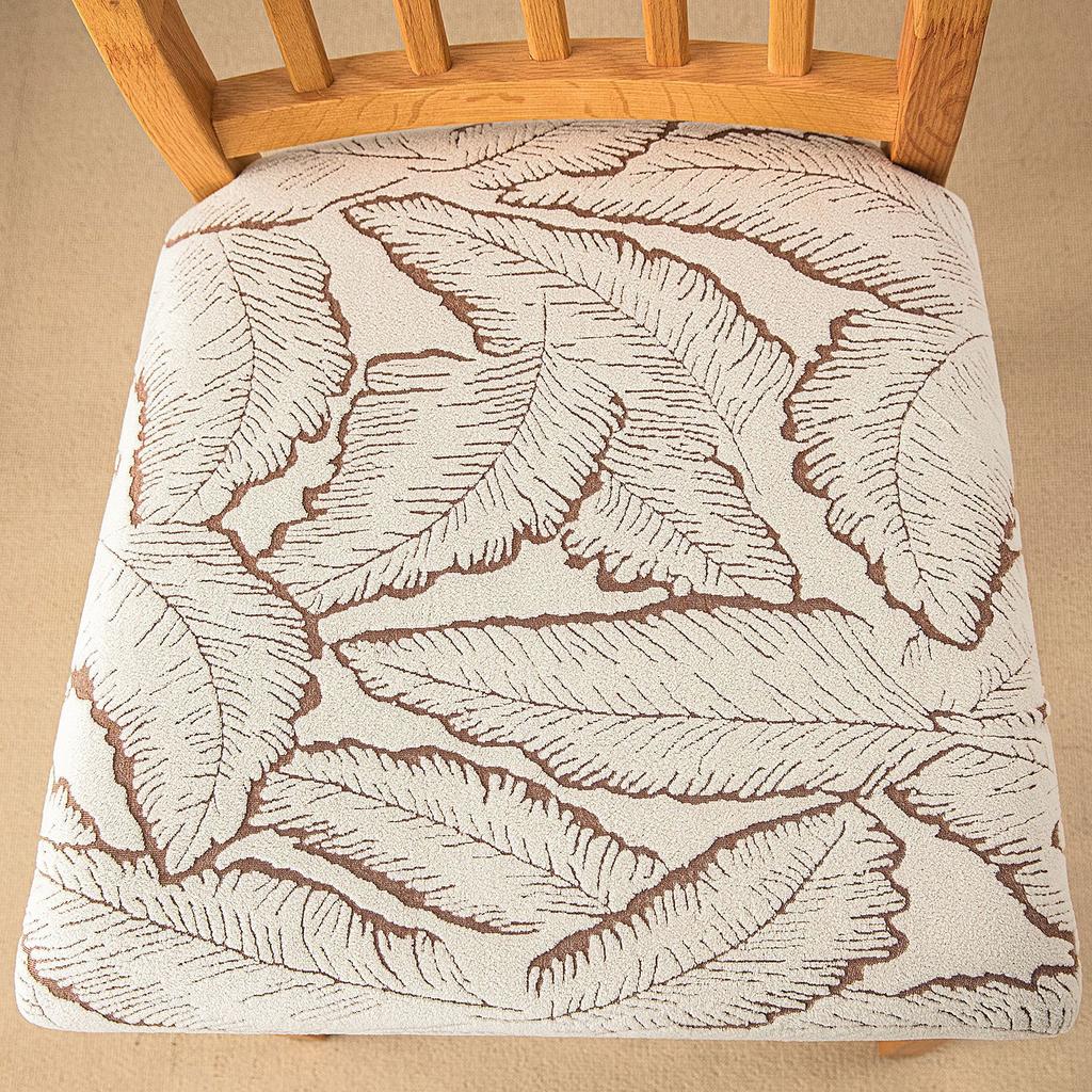 Chenier Square Cushion Cover Elastic Dining Chair Cover Chair Seat Cover Hotel Household Chair Cover Elastic Chair Cushion Cover