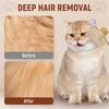New Dog Comb Self-Cleaning Pet Massaging Brush Anti-Slip Grip Ergonomic Handle Detangling Comb Dog Cat Grooming Supplies