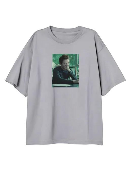 Oversized T-shirt with Twilight print S