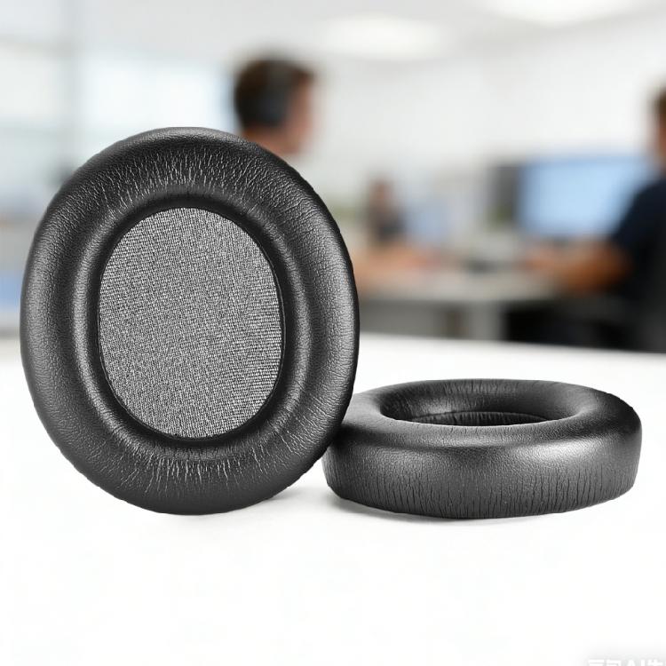 Sponge Filled Protein Leather Ear Pad For ROG Pelta Headsets Ear Cushions Superior Comfort And Sound Isolation Earmuff
