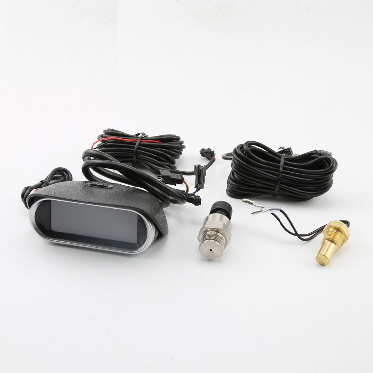Dashboard Digital Gauge for Car/Van: Water Temp, Voltage, Oil Pressure
