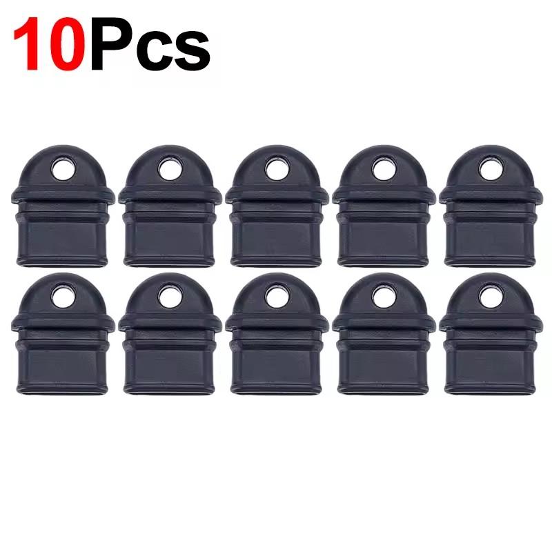 Cell Phone Dust Plugs Type C Charging Port Anti Dust Plug Clear/Black DIY Dustplugs with Hole for iPhone Samsung Xiaomi Honor