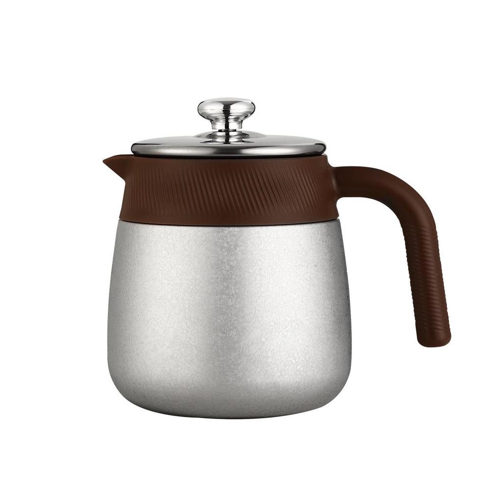 Titanium-Plated Stew and Tea Pot with Gift Box - Heat-Preserving Set for Home, Business, or Gift