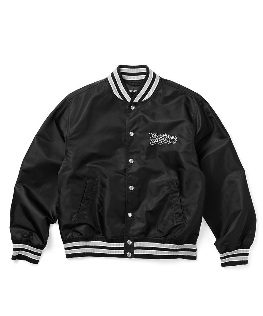 Yeseyesee Y.E.S Team Stadium Jacket Black