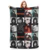 Lady Gaga Blanket Cover Fleece Mayhem Album Super Warm Throw Blankets for Bedding Couch Bed Rug