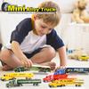 1 Stück Container Öltankwagen Schiebende Legierung LKW Modell Diecast Auto Spielzeug Mehrfarbige Fahrzeuge Spielzeug Pädagogisches Spielzeug für Kinder Geschenk