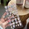 Kawaii Sanrio Hello Kitty DIY 3D Relief Decorative Stickers Cute Cartoon Kuromi Cinnamoroll Phone Case Creative Decoration Gifts