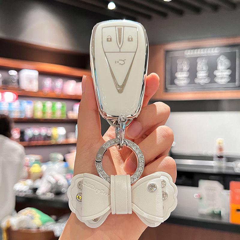 Compatible Changan Key Cover for CS75 Plus, Yidong, CS35, CS55, X5, and Oushang X7