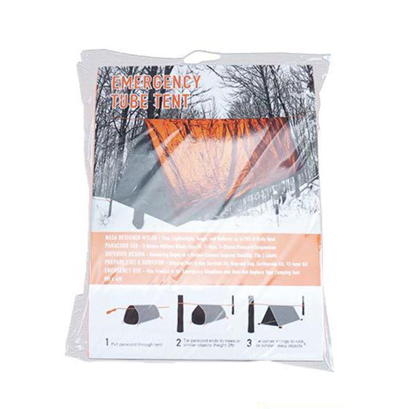 Notfallschlafsack, wasserdichter PE-Überlebensschlafsack Leichter warmer Notfall-Campingsack Camping