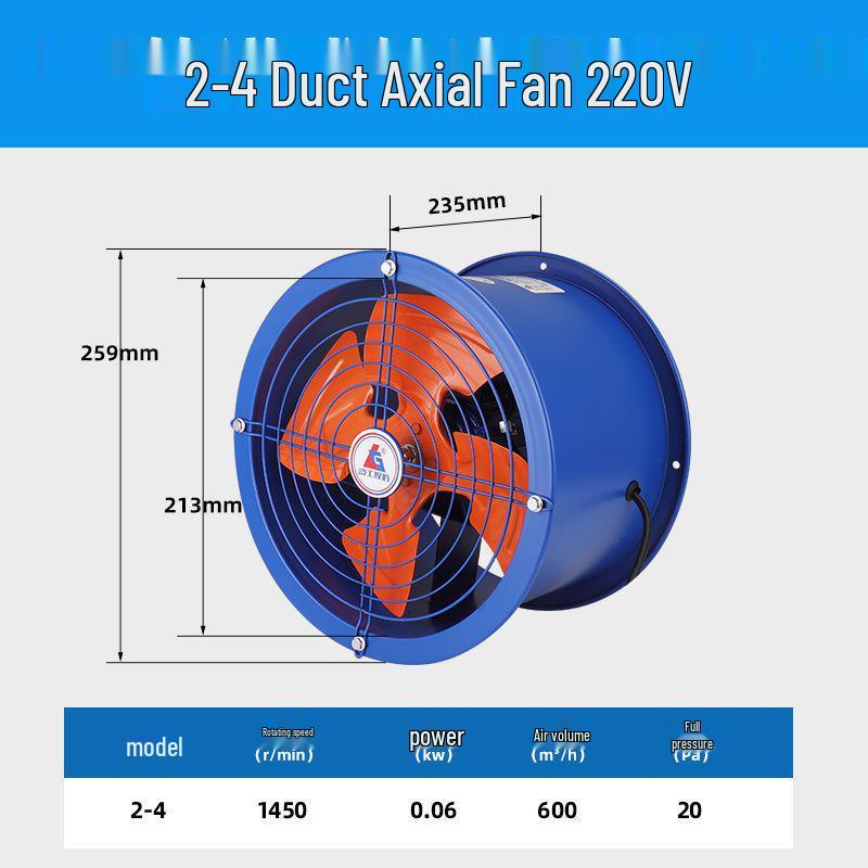 

Powerful SF Axial Fan 220V, Industrial Exhaust Fan, 380V Low Noise Draft Kitchen Fan