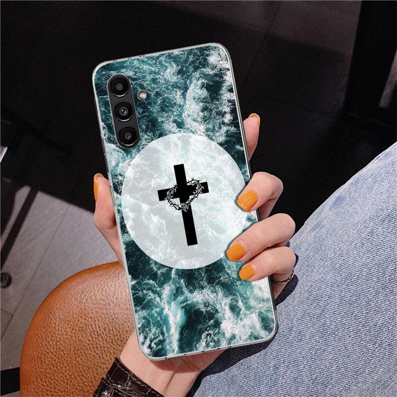 

Jesus Bible Phnoe Case for Samsung Galaxy A17 A37 A57 A16 A26 A36 A56 A15 A14 A13 A55 A54 A53 A35 A34 A33 A25 A24 A23 A52 Galaxy Samsung A23
