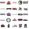 10/52 Pezzi Adesivi Hoonigan Hoonigan Auto da Corsa JDM Adesivi Graffiti per Fai da Te Bagagli Laptop Skateboard Moto Bicicletta Adesivo