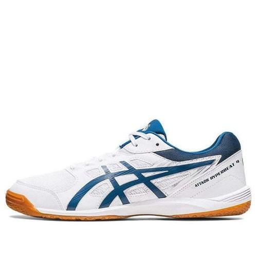 

ASICS Attack Hyperbeat 4 White Mako Blue 1073A056-100 EU 37 синій/білий