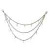 European & American Hip Hop Sword Pendant Multi-layer Metal Waist Chain