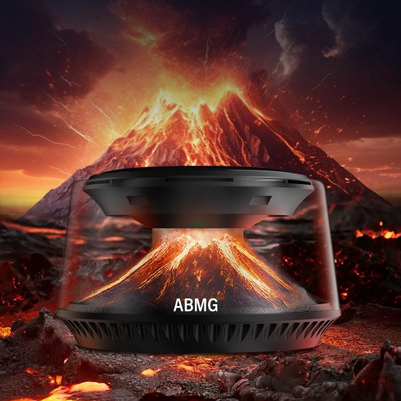 360° View Mirror Mount Volcanic Iceberg
