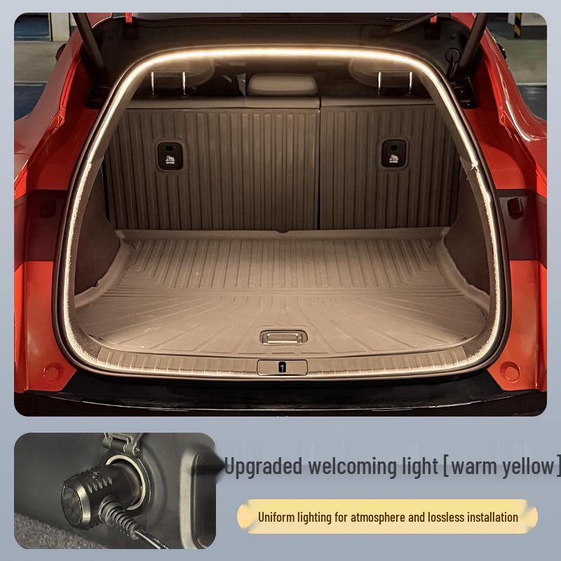 Xiaomi YU7 Trunk LED Ambient Taillight & Cigarette Lighter Decorative Lighting