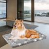 EMPSIGN Dog Cat Pet Pet Supports Sound Cold and Heat Just the Right Easy Retains Suitable for Medium and Large Gray Bed, Bed, Cushion, Mat,
