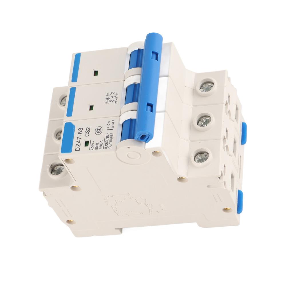DZ47‑63 3P 32A 400V Earth Leakage Protection Circuit Breaker