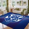 Canterbury-Bankstown Bulldogs Design Crystal Velvet Rug Soft Decorative Mat for Bedroom Entrance