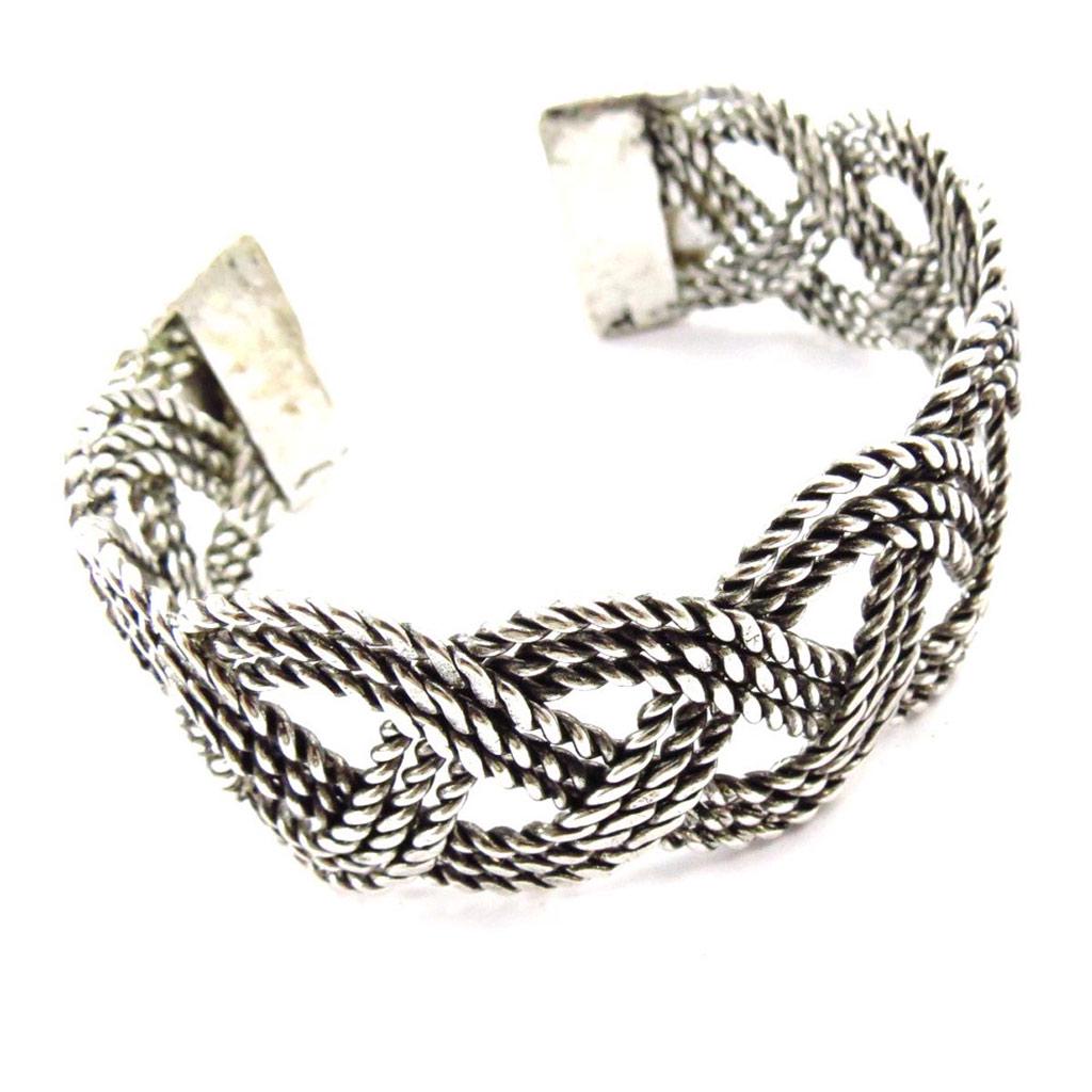 Les Trésors De Lily [J6866] - Brățară de designer „Cunégonde” din argint