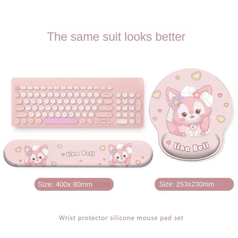 Tapis de souris dégradé, support de poignet confortable, tapis de souris antidérapant, tapis de souris souple, support de poignet, tapis de souris en silicone pour ordinateur