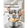 COOKER KING 316L Stainless Steel Baby Food Milk Pot 16cm