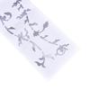 1Pc Diy Tree Of Life Guitar Or Bass Fretboard Inlay Sticker Silver Color