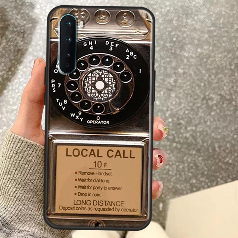 

Retro Telephone Rotary Dial Case For OnePlus 15 15R 13 13R 13T 12 12R 11 10 10R 10T 8T Nord CE 5 4 2 3 Lite N20 N30 Coque OnePlus 8T