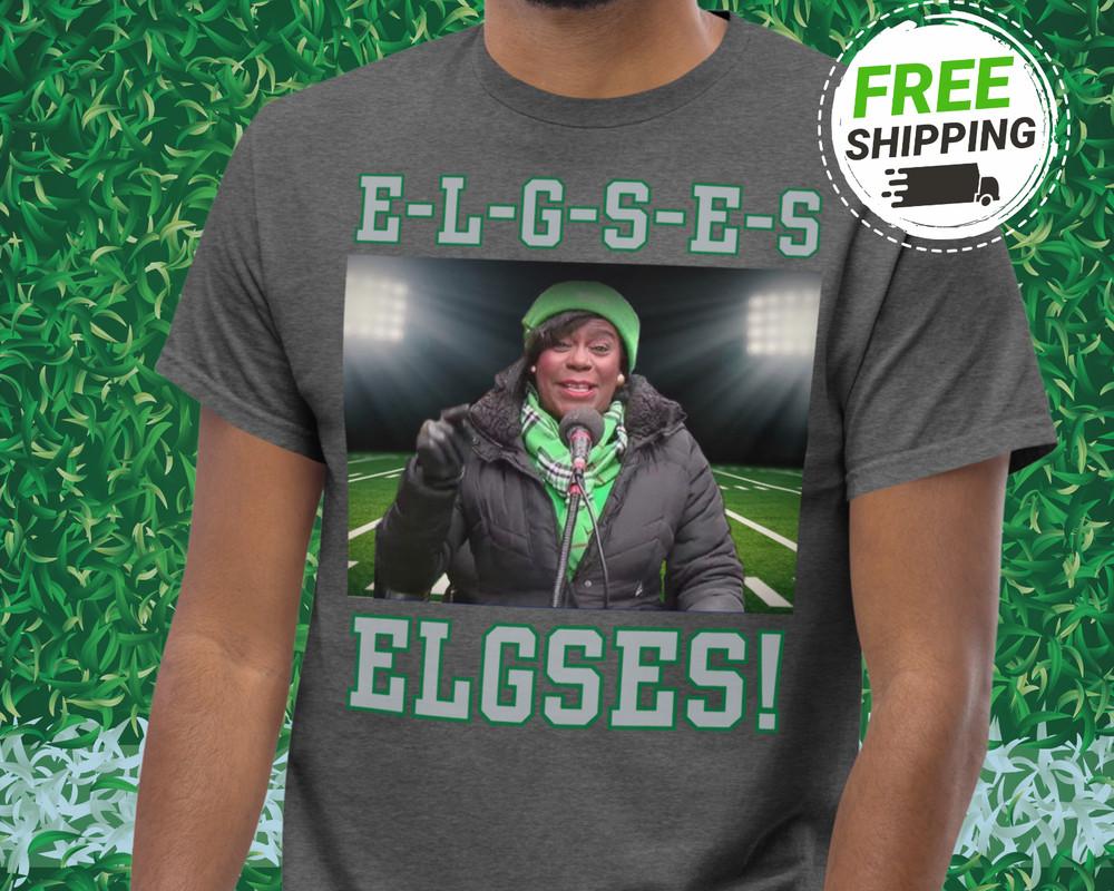 

NEW Funny Eagles Shirt Philly Mayor Parker ELGSES Philadelphia Football Playoffs Unisex T-Shirt S