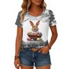 Women's T Shirt Tee Print Short Sleeve Daily Weekend Fashion Basic Regular Top  St. Patrick's Day