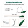 Strong Magnetic Pick Up Tool Flexible Magnet Spring Grip Grabber Hand Tools for Picking Up Nut Bolt Adjustable Pickup Rod Stick