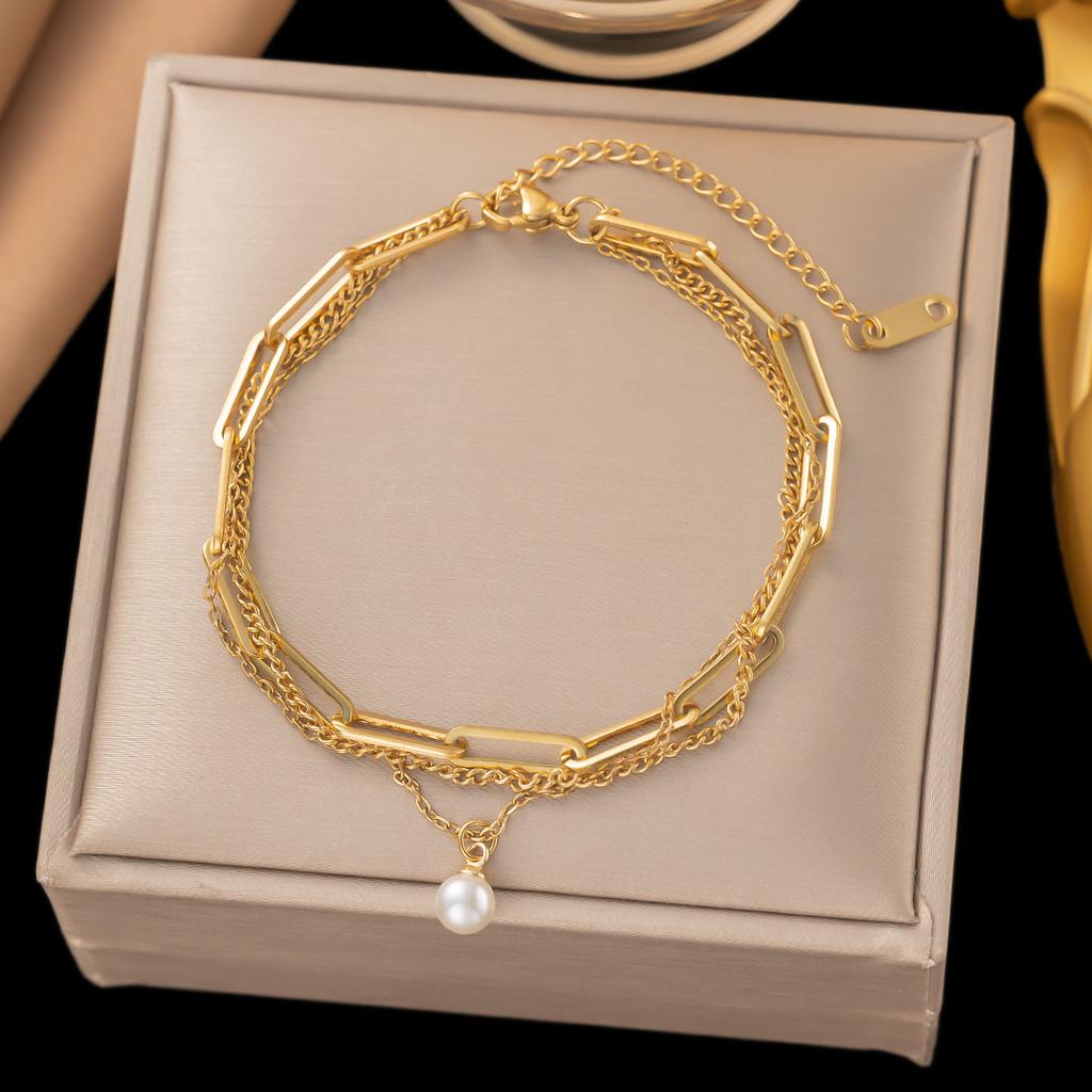 French Titanium Steel Heart Choker Necklace And Bracelet Set Sweet Peach Heart Tassel Design Women Jewelry