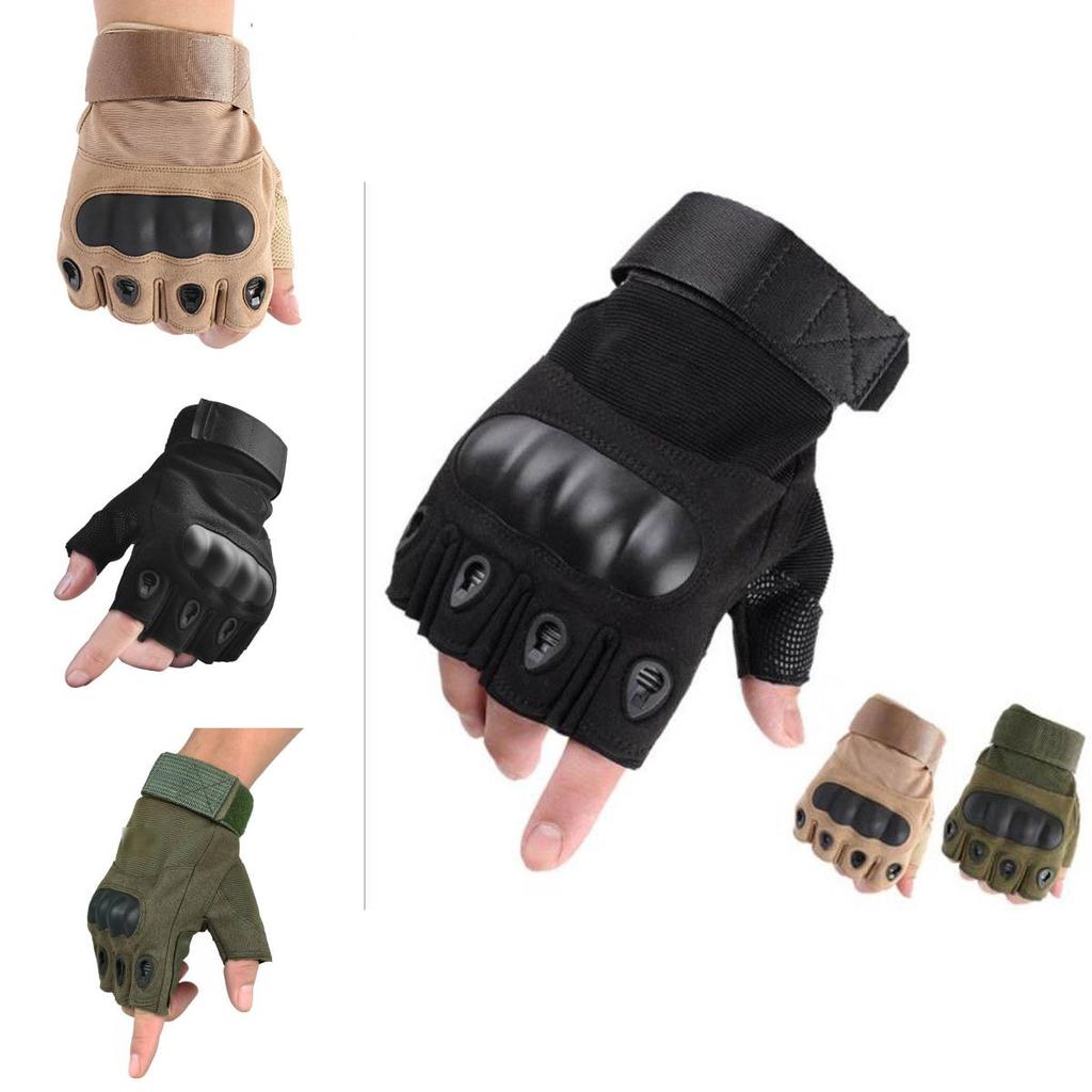 Ideal Gift Mens Tactical Half Finger Gloves For Fitness Travel And Outdoor Adventures