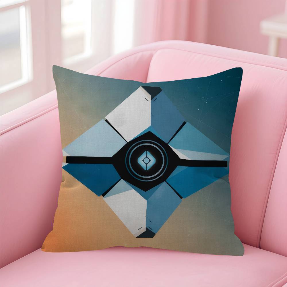 Destiny Raid Collection Video Game Pillow Gift Home Office Decoration Bedroom Sofa Car Cushion Cover case 45x45