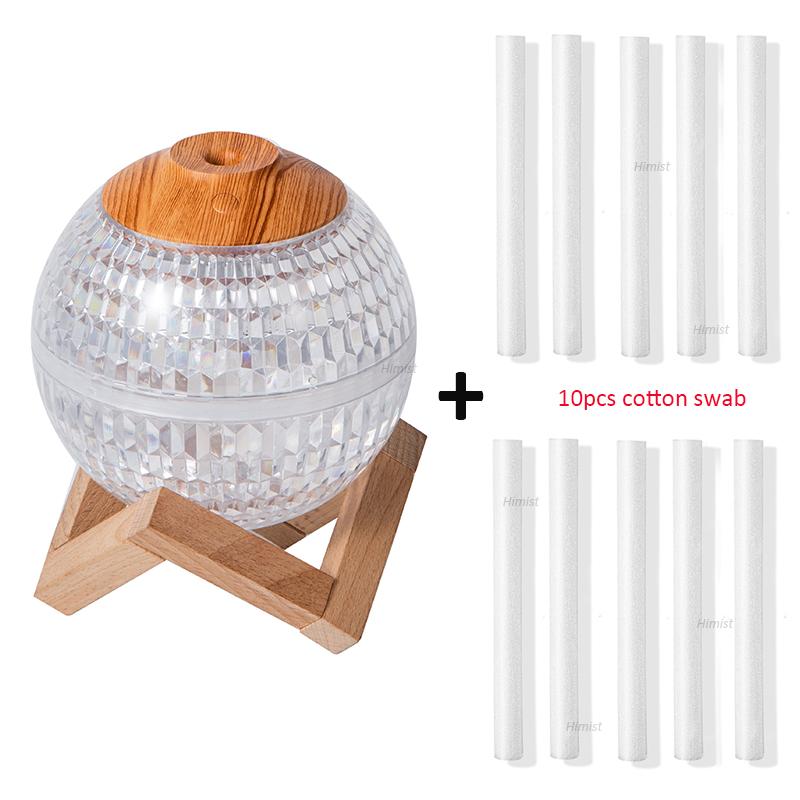 Umidificator USB de 350 ml, cu lampă LED, pentru birou, acasă, cameră, birou, mini aparat de aburi cu ultrasunete, difuzor de apă, umidificator de aer