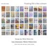 Vintage Oil Painting Style Journaling Stickers: Retro Collage Decoration in 8 Designs