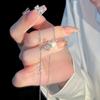 Butterfly Tassel Necklace Temperament Fashion Female Cold Wind Ins Stainless Steel Collarbone Chain