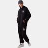 New Era Blue And White Porcelain Series MLB Los Angeles Dodgers Loose Fit Graphic Print Drawstring Hoodie Unisex Hoodies Black 14385193