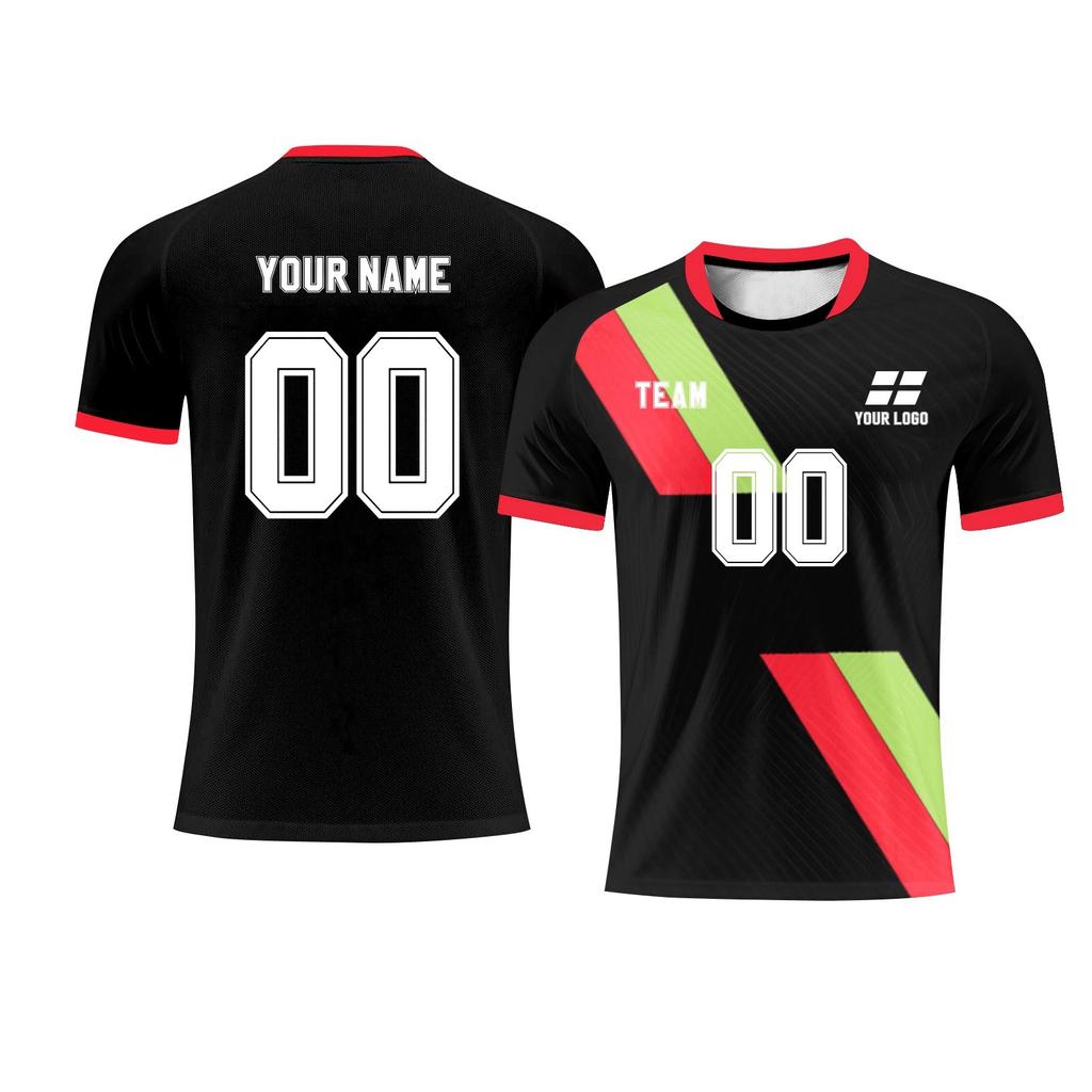 Personalised Tops Shirts Mens Girls With Name Number Custom Football Jerseys For Boys Training Suit