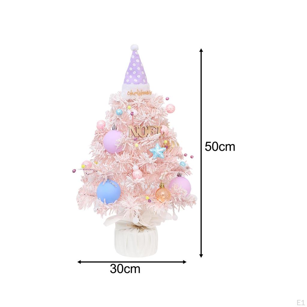 Vorgeleuchteter Tischweihnachtsbaum Desktop-Ornament Spieluhr mit Licht Mini für