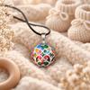 Bola de grossesse multicolore Collier pour future maman