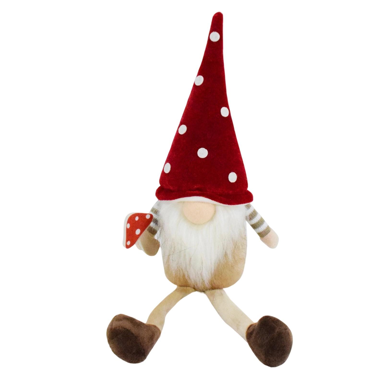 

Christmas Hanging Foot Faceless Doll Rudolph Christmas Head Dwarf Ornaments Decorations One Size